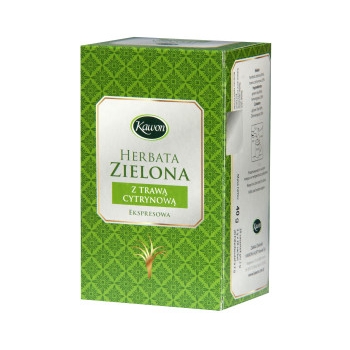 Herbata zielona z trawą cytrynową ekspresowa 20x2g